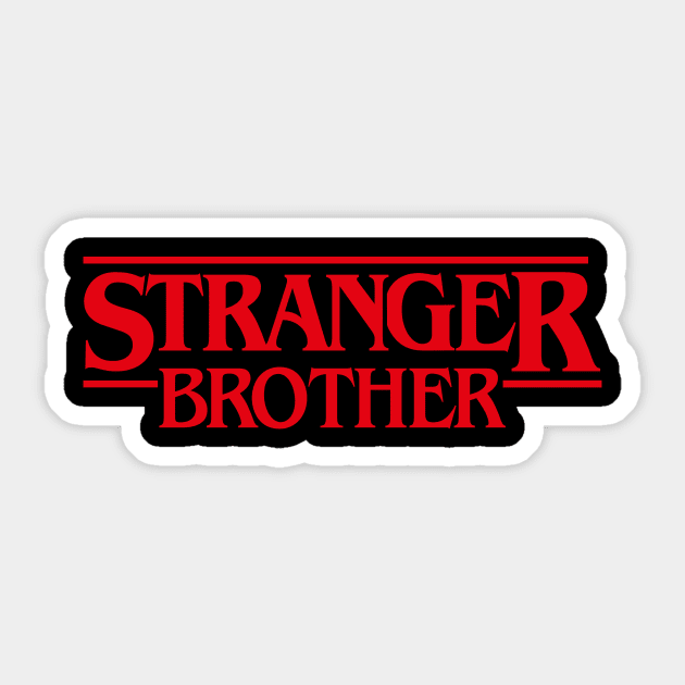 Stranger Brother Sticker by Olipop